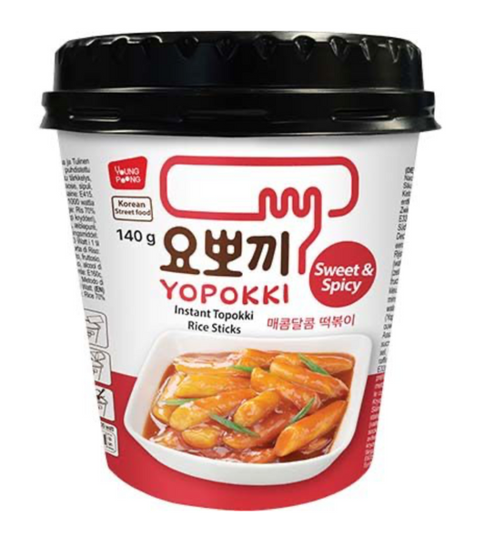 YOPOKKI Instant Topokki Sweet & Spicy 140 g